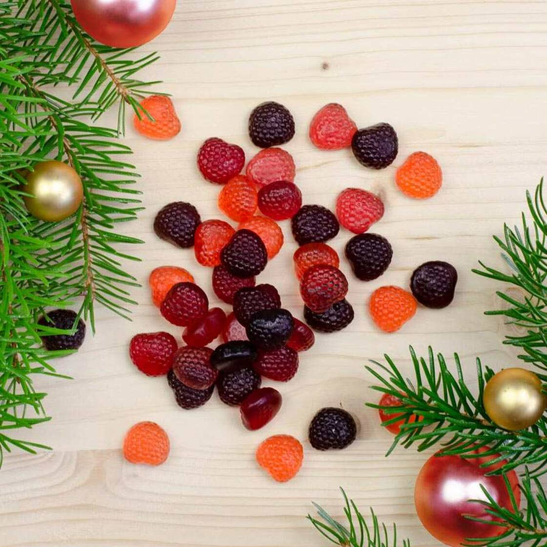 Naschbeutel Happy Nikolaus Fruchtgummi Vegan - Bild 3