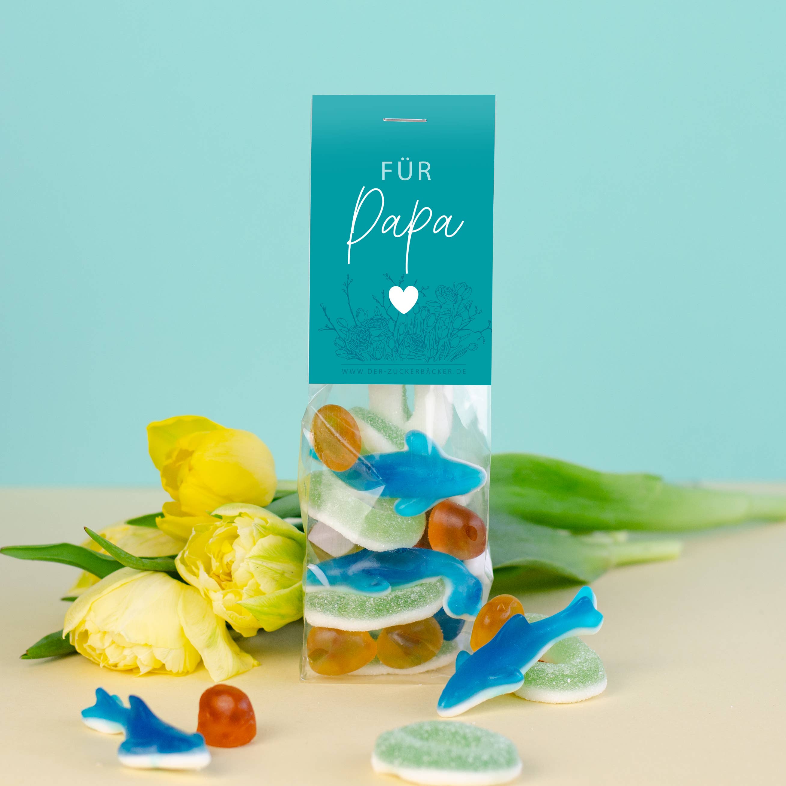 Naschbeutel Für Papa Süßigkeitenmix Vatertag - Bild 2