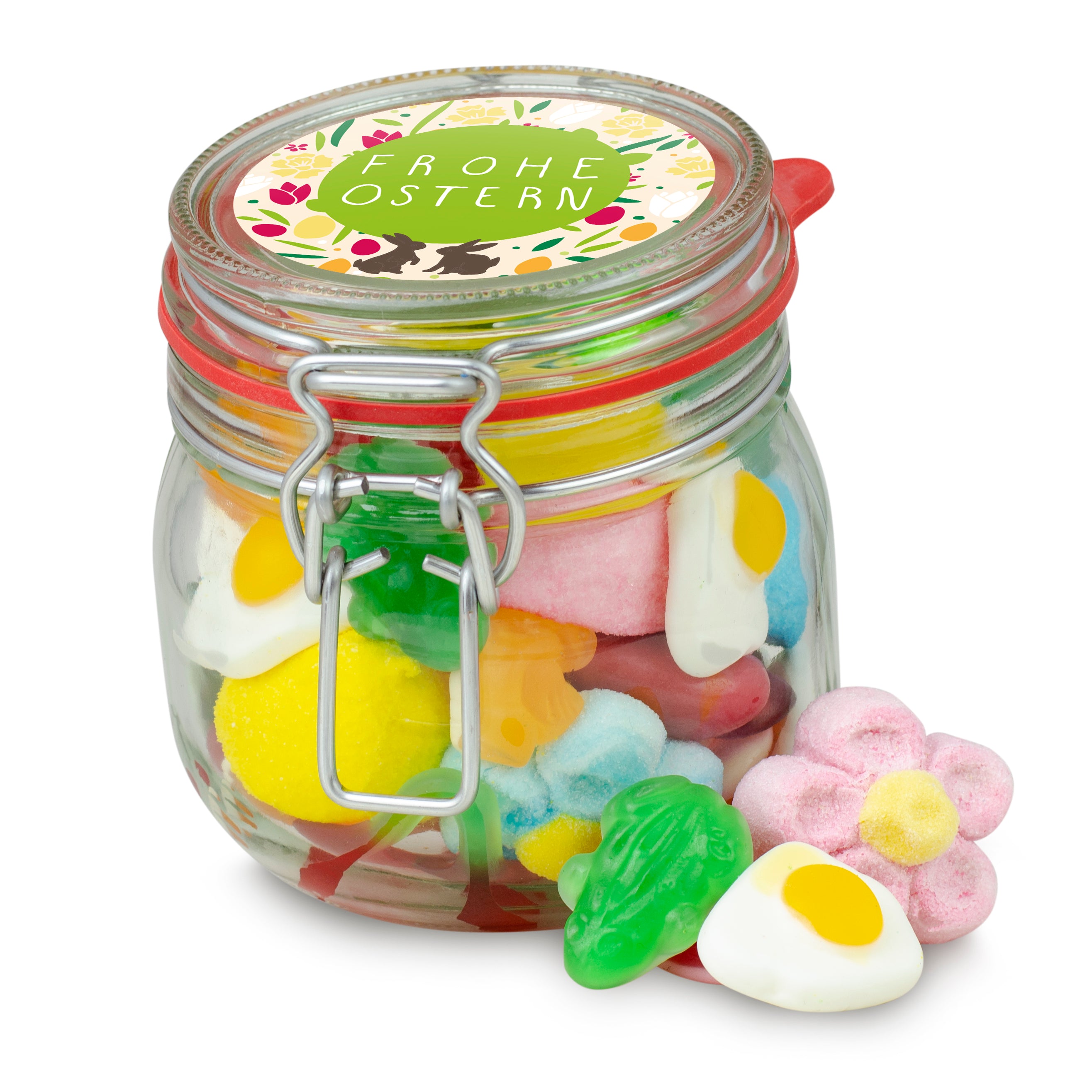 Bügelglas M Osterfreude