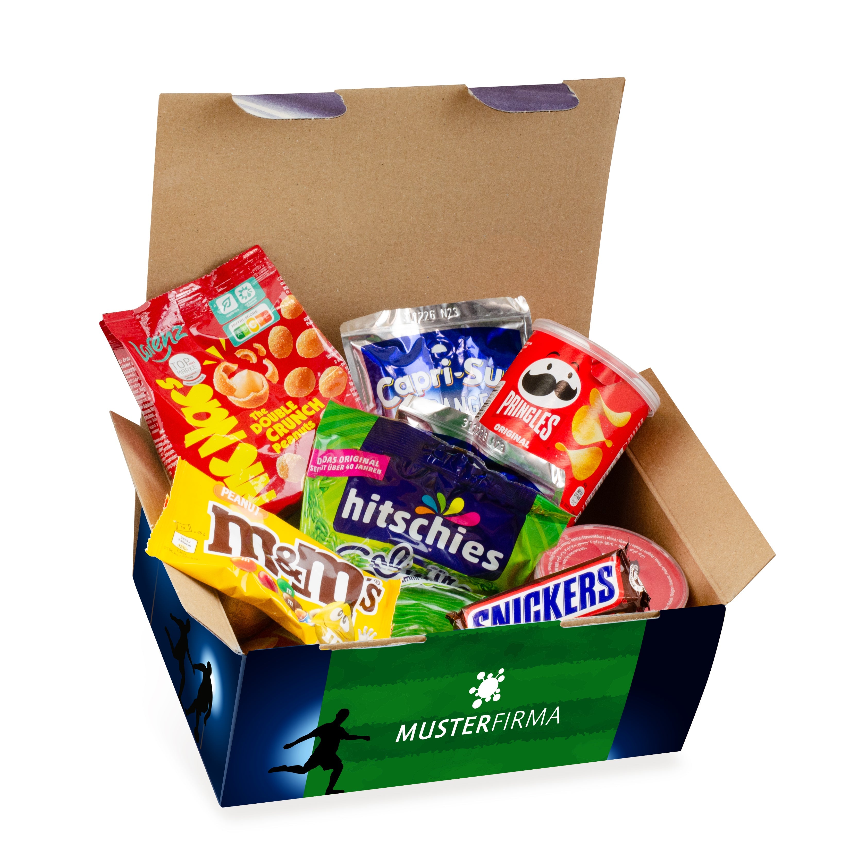 Muster - Snack Box Fußballfieber