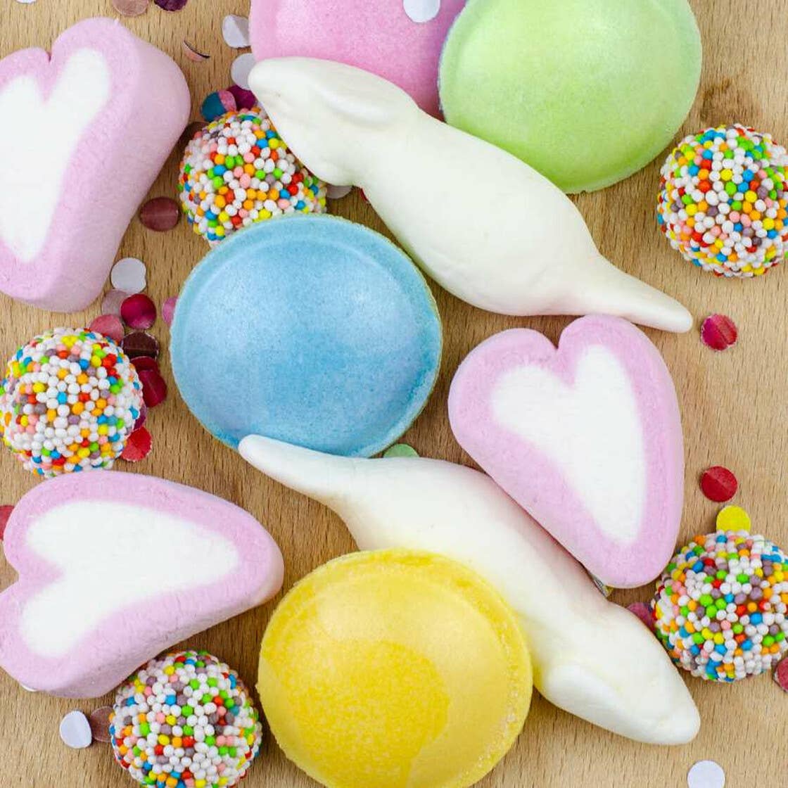 Naschbeutel Alles Gute Bunte Süßigkeiten Geburtstagsgeschenk - Bild 3