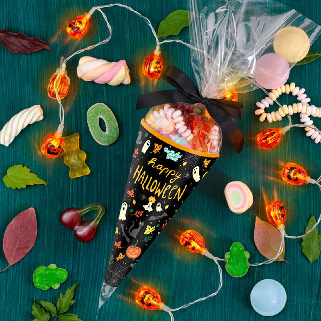 Zuckertüte Happy Halloween Bunte Süßigkeiten Mischung - Bild 2