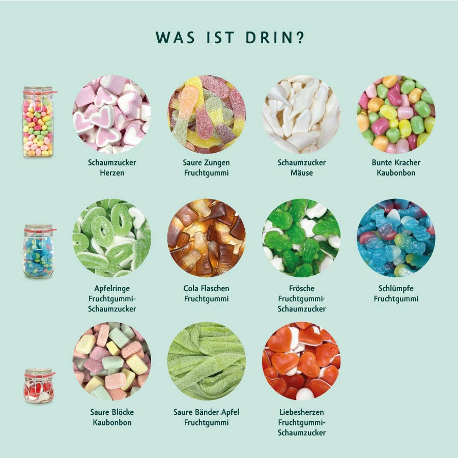 Candy Bar - Großes Süßigkeitenbuffet für Geburtstage, Feste - Bild 2