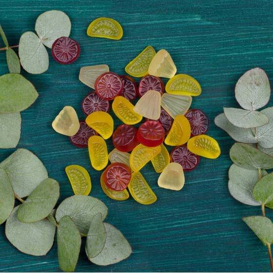 Portion Glück Fruchtgummi vegan Geschenk Glücksbringer - Bild 3