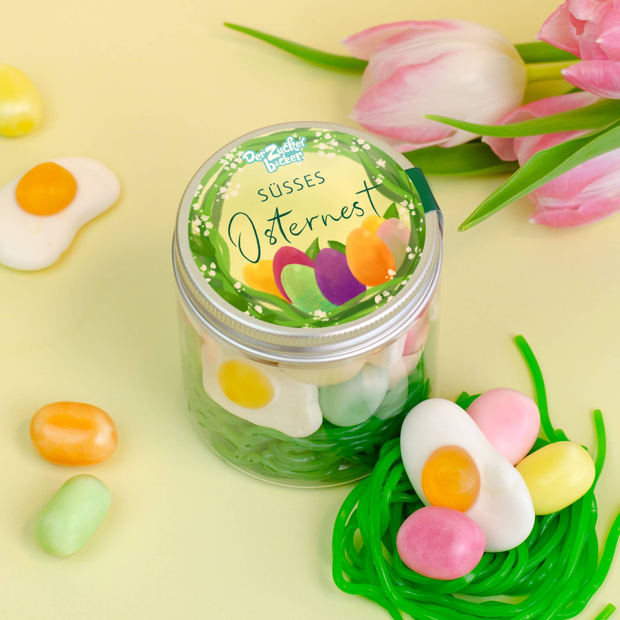 Naschdose Süßes Osternest Geschenkdose Ostern - Bild 3