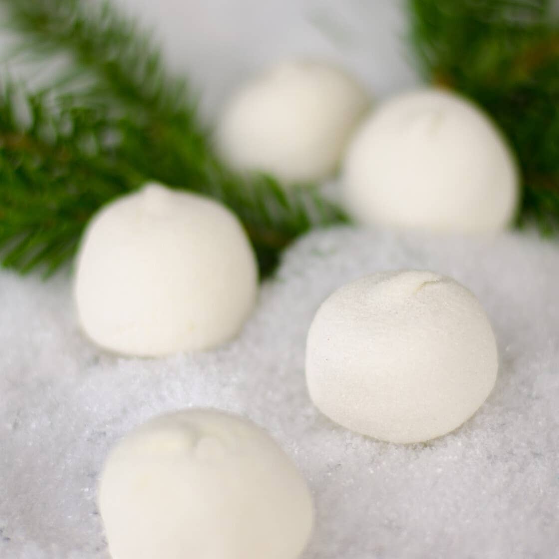 Wundertüte Essbare Schneebälle Weiße Marshmallows Vanille - Bild 3