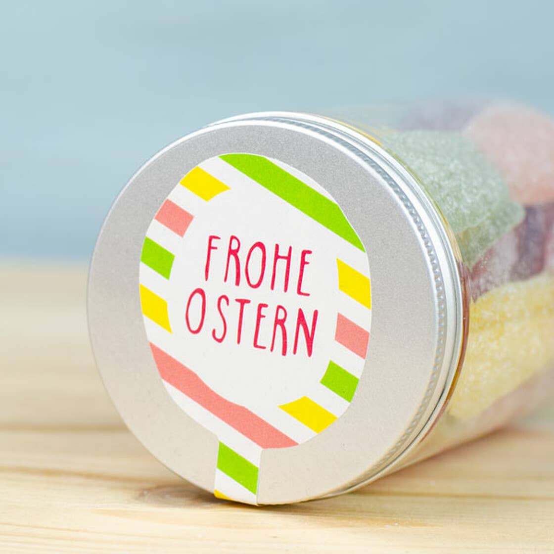 Naschdose Hasen Löffel Saure Fruchtgummi Geschenkdose - Bild 5