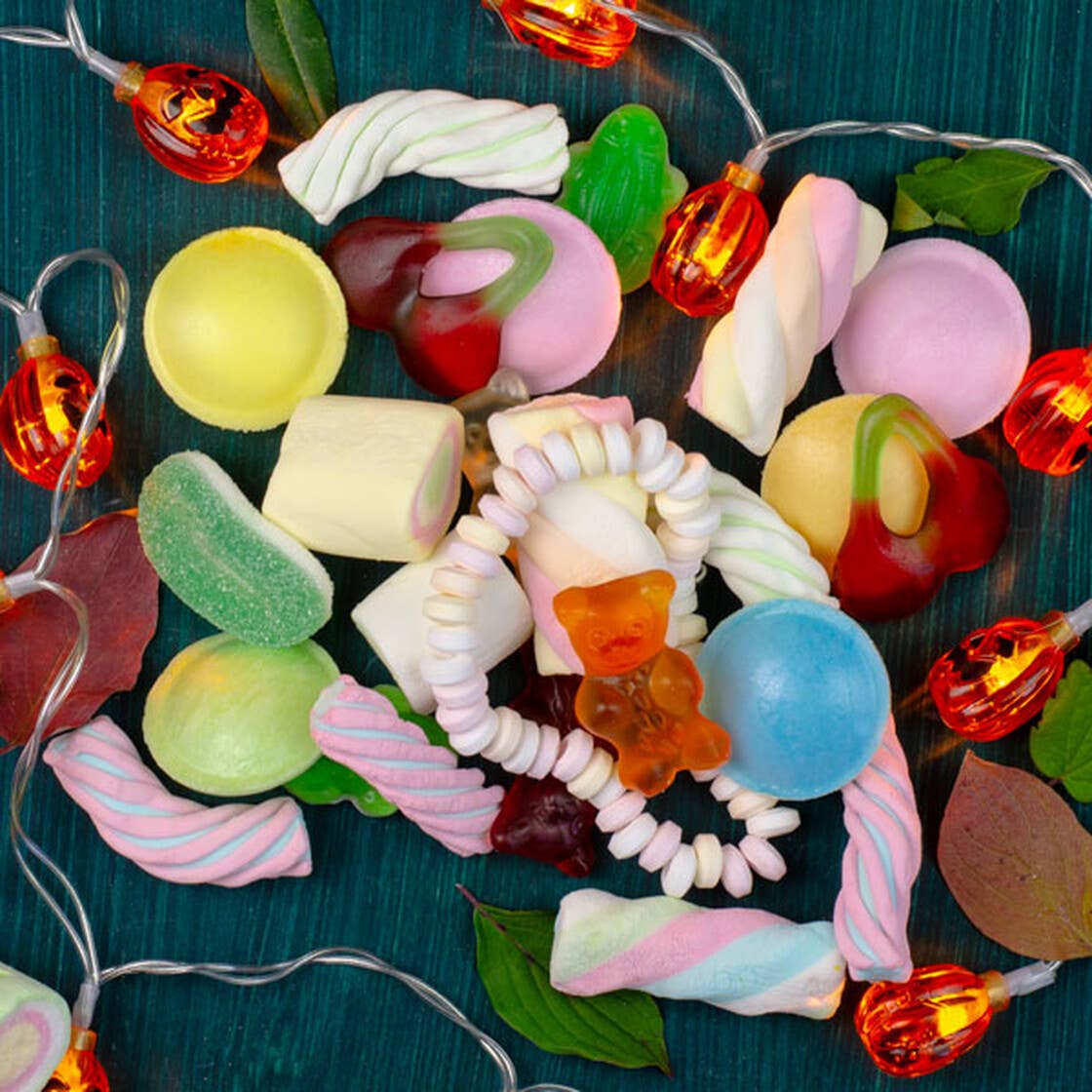 Zuckertüte Happy Halloween Bunte Süßigkeiten Mischung - Bild 3