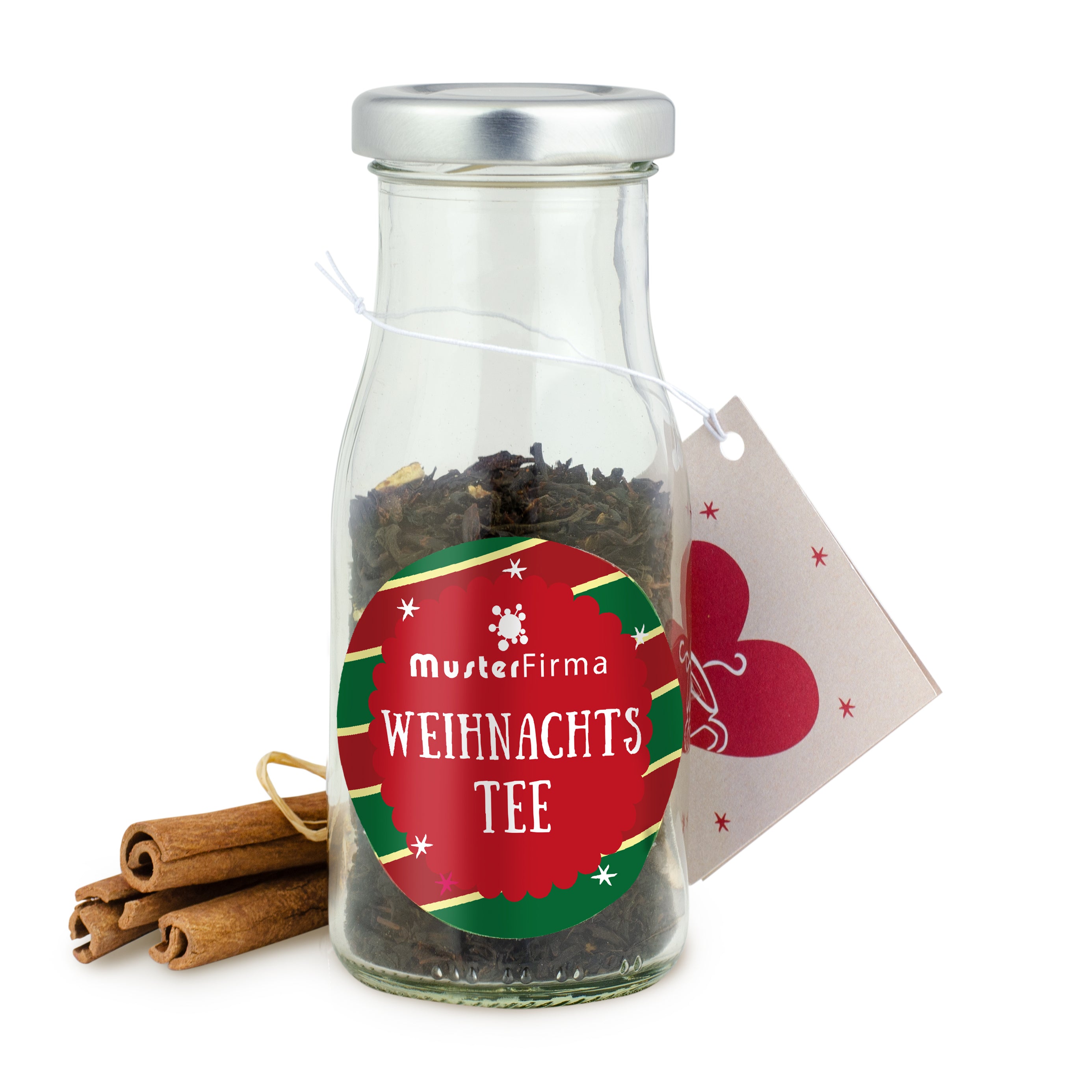 DIY Flasche - Weihnachtstee