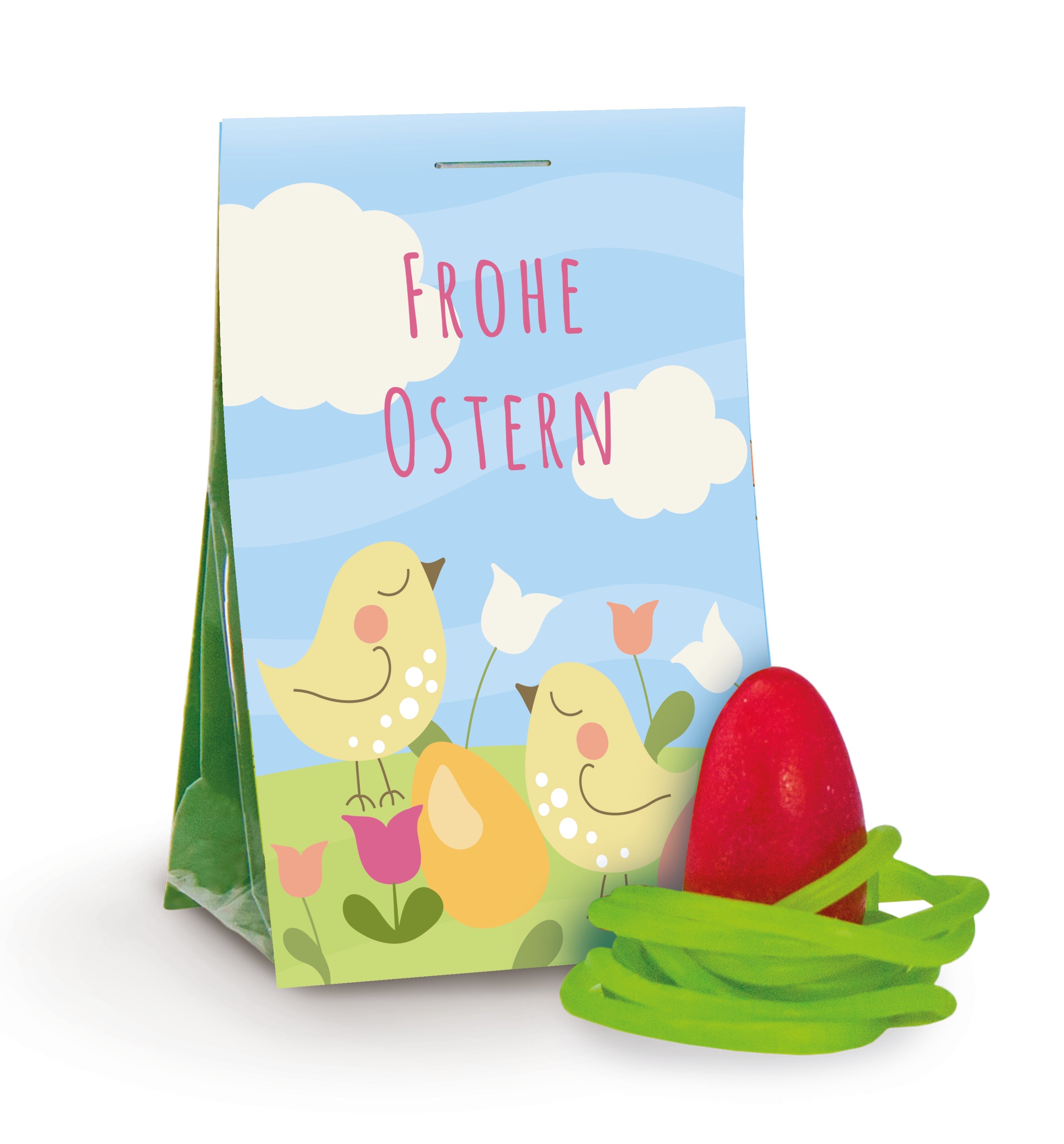 Muster - Osternest Naschtasche