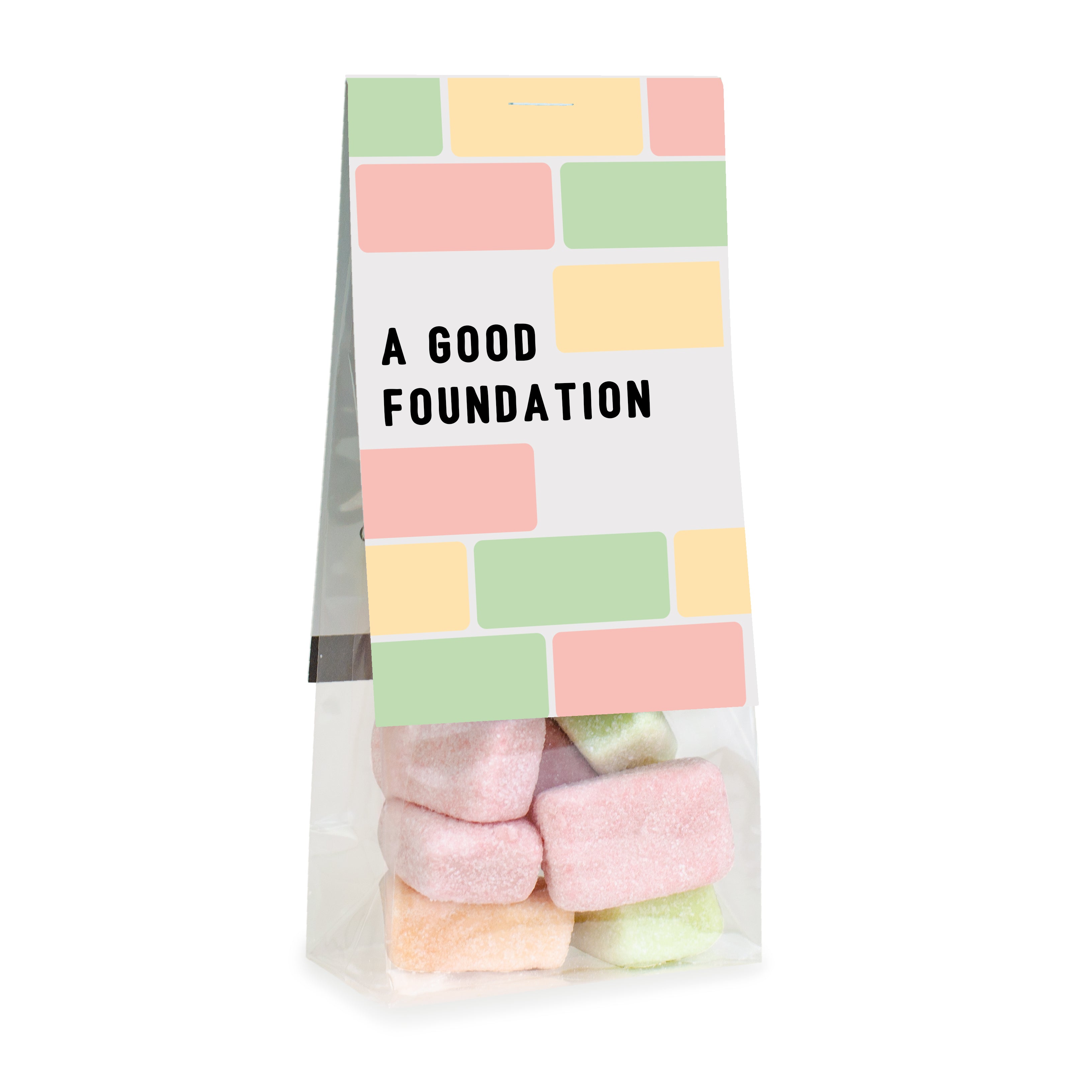 Naschbeutel Grundsteine