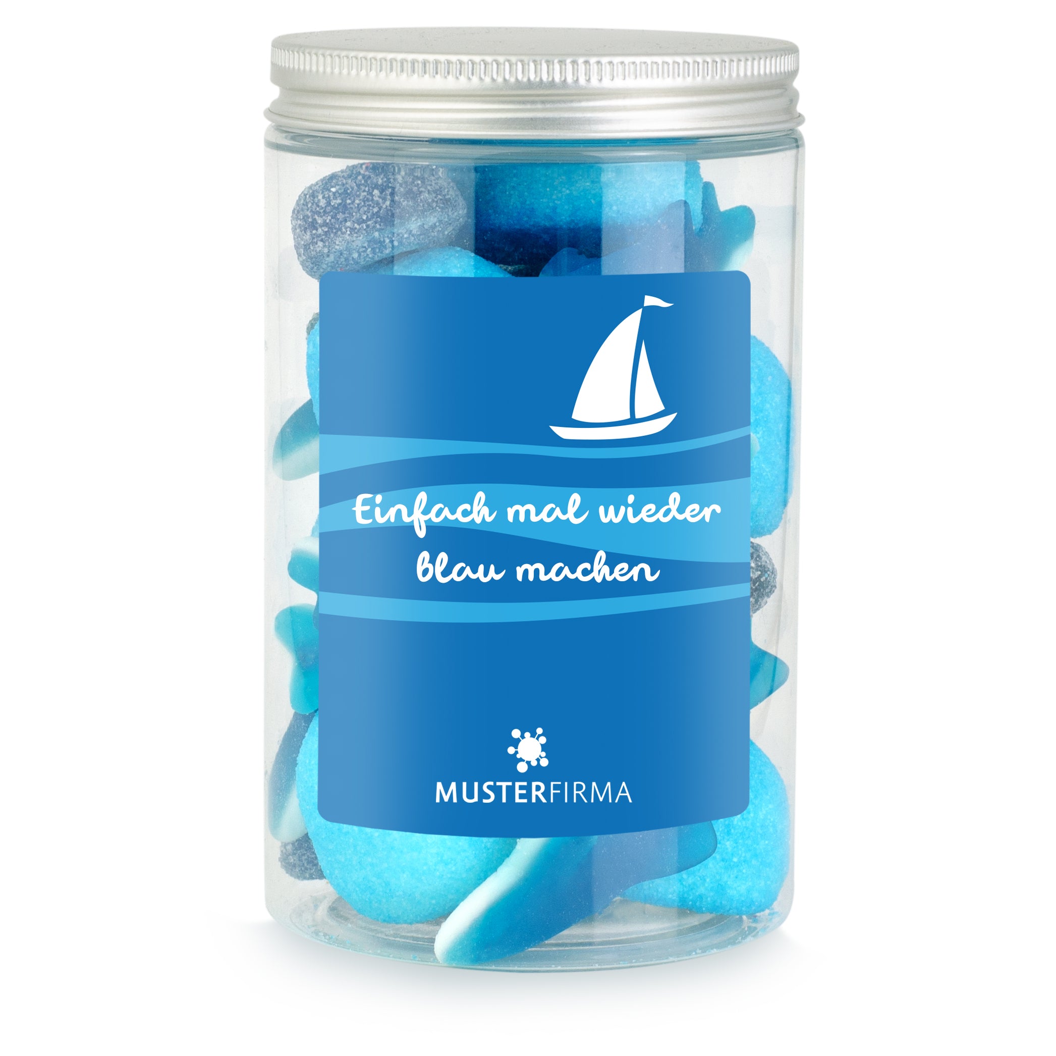 Naschdosis M Blau machen