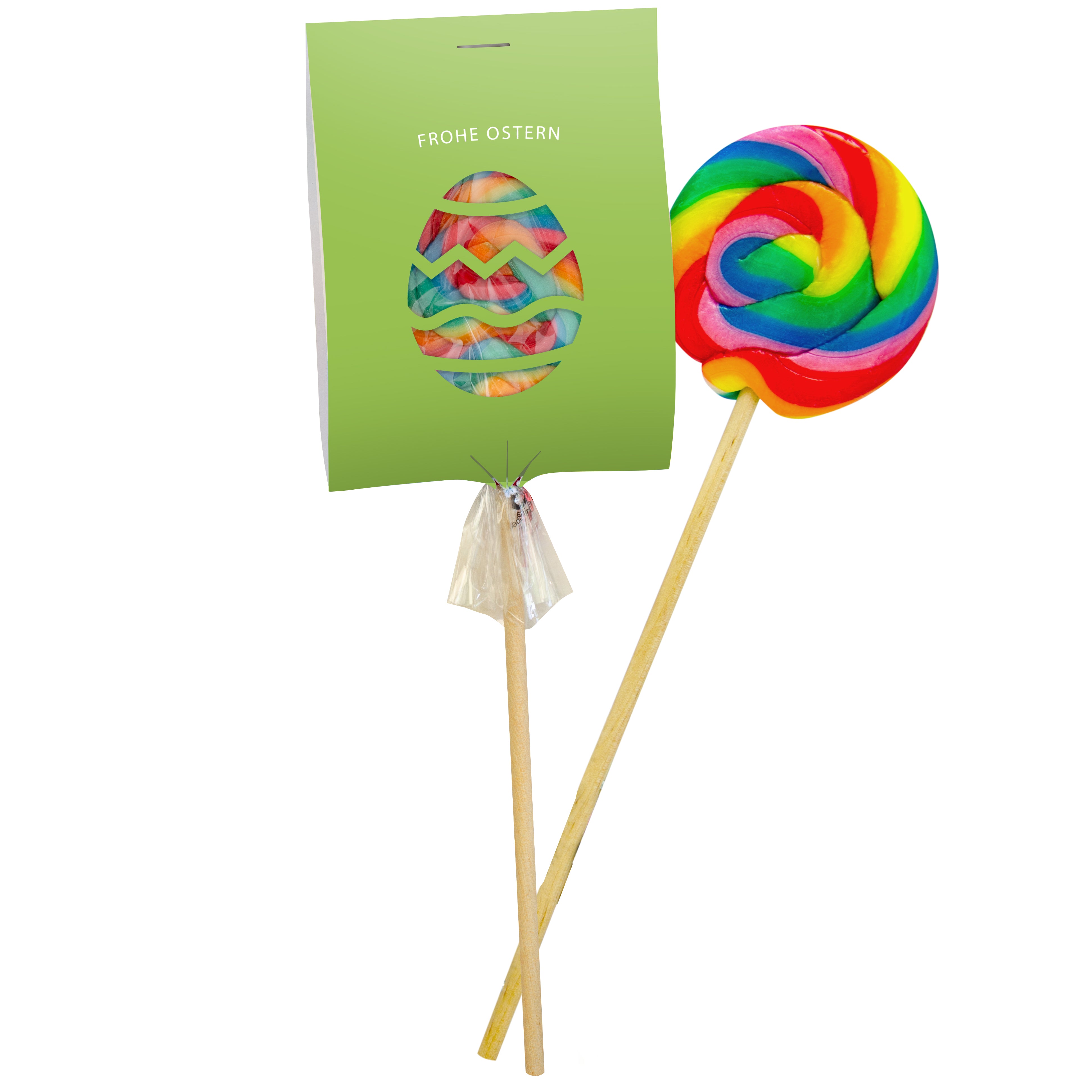 Fabelhafter Regenbogenlolly